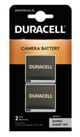 2X BATERIA AKU. DURACELL DO GoPro HERO 7 6 5 AJBAT-001 AHDBT-501 1250MAH