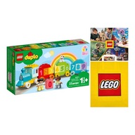 LEGO DUPLO - Vlak s číslami výučba počítania (10954) +Taška +Katalóg LEGO