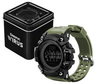DELPHIN WIRUS Cyfrowy Zegarek Outdorowy Wędkarski