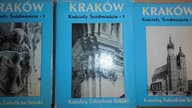 Kraków Katalog zabytków sztuki 3 części -