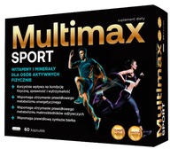 MULTIMAX SPORT multiwitamina dla sportowców Erbafarm 60 kaps.