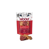 Woolf Hearts of duck/chicken/rice Kačica Kuracie 100g Mäso