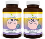 Medverita Cholín bitartrát 500 mg 240 kapsúl