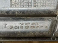 side grid of a bumper right side Skoda Fabia 2 facelift 2012 5J0807368A