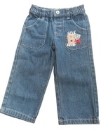 Spodnie chłopięce, jeansy z kieszeniami r. 80-86