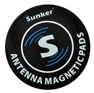 Magnetická podložka Sunker pod anténu CB 16 cm