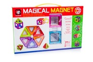 Farebné magnetické bloky MAGICAL MAGNET 20 PUH