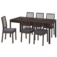 IKEA EKEDALEN EKEDALEN Stôl a 6 stoličiek 180/240 cm