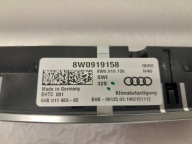 AUDI A5 F5 8W control panel KLIMATYZACJA rear part 8W0919158