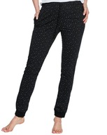 Spodnie piżamowe damskie Cornette 909/02 czarne XL