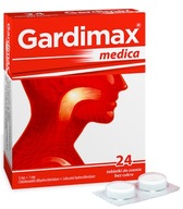 Gardimax Medica lek na ból gardła 24 tab.