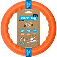 PitchDog obojok pre psa, 28 cm, oranžový