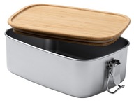 Metalowy LunchBox Daikon ze stali nierdzewnej | Pudełko Śniadaniowe 1000ml