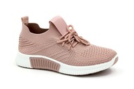 QH503-11 RUŽOVÉ DÁMSKE ŠPORTOVÉ TENISKY PINK VEĽ.37