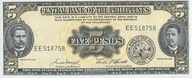 Filipiny - 5 Pesos - 1949 - P135e - St.1