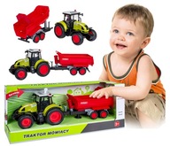 VEĽKÝ TRAKTOR POHON HOVORÍ SVIETI 40CM PRÍVES 3V1