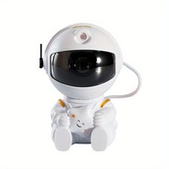 1ks Astronaut Star Projector Nočná lampa, USB napájaný projektor Starry Sky