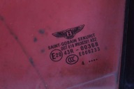 window side left front MALA C3590/0L BENTLEY CONTINENTAL 1 and GT 03-12