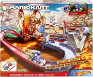 Hot Wheels Mario Kart Bowser Tor Wyścigowy Yoshi Gokart GNM22
