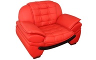 ATLANTA fotel tkanina lub ekoskóra RED