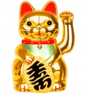 Čínska mačka Japonské šťastie Zlatý