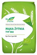 MĄKA ŻYTNIA TYP 960 BIO 1 kg BIO PLANET