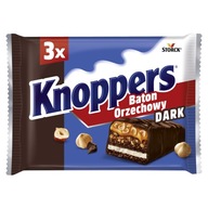 Knoppers Baton orzechowy Dark 120 g (3 x 40 g)