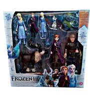 FROZEN SADA 9 FIGÚROK ĽADOVEJ KRAJINY ELSA OLAF