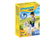 PLAYMOBIL 1.2.3 CHLAPEC S PONÍKOM 70410