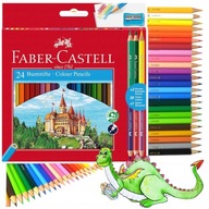 Ceruzkové pastelky FABER CASTEL ZÁMOK 24kol+3kol