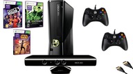 XBOX 360 S 250GB + KINECT + 2 NOWE PADY + SUPER GRY !