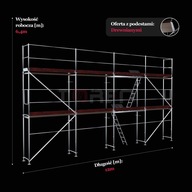 RUSZTOWANIE ELEWACYJNE PLETTAC 76,8M2