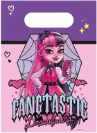 Torebki Prezentowe Papierowe Cukierki Słodycze MONSTER HIGH Urodziny 4szt.