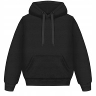 Férfi kapucnis pulóver fekete 8Base