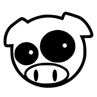 Naklejka PIG świnka JDM na Samochód Szybę - Idealna dla miłośników DRIFTu