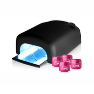 Silcare UV LED lampa na nechty hybridná manikúra 36W čierna
