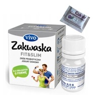 vivo ZAKWASKA FIT&SLIM żywe kultury bakterii bakterie probiotyczne 1 fiolka