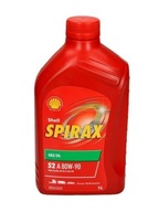 SHELL OLEJ SHELL 80W90 1L SPIRAX S2 A / GL5 / MINERALNY / PRZEKŁADNIOWY