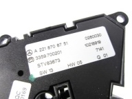 Panel control unit kanapy rear right Mercedes W221