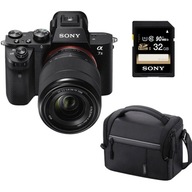 Fotoaparát Sony Alpha ILCE-7 Mark II telo  objektív čierny