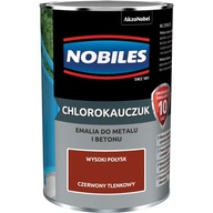 Nobiles Emalia Chlorokauczuk Czerwony Tlenkowy 0,9