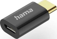 Hama adapter micro USB - USB-C czarny