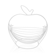 Miska na ovocie Versa Biele jablko Oceľ (24,5 x 29,5 x 30 cm)