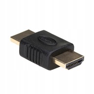 Adapter HDMI (m) - HDMI (m) łącznik beczka