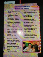 Depeche Mode Barrel Of A Gun tekst POPCORN 1997