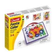 Zabawka kreatywna Quercetti Fanta Color mozaika 0922 RYBKA + gratis