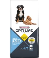 VERSELE-LAGA Opti Life Adult Light Medium&Maxi dla otyłych ras 12.5 kg