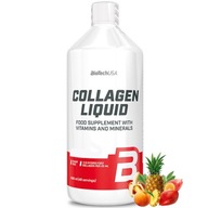 BioTech Collagen Liquid kolagén vitamín C 48 mg 1L Exotické ovocie