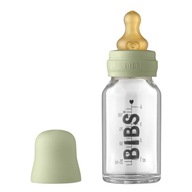 BIBS: antykolkowa butelka szklana 110 ml SAGE 0+
