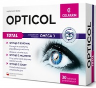 Opticol Total wzrok cynk borówka Colfarm 30 tab.